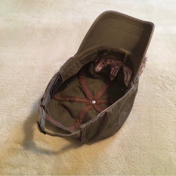 WDW cap surfboards tropical unisex green adjustable back strap buckle clip sport - Picture 3 of 8